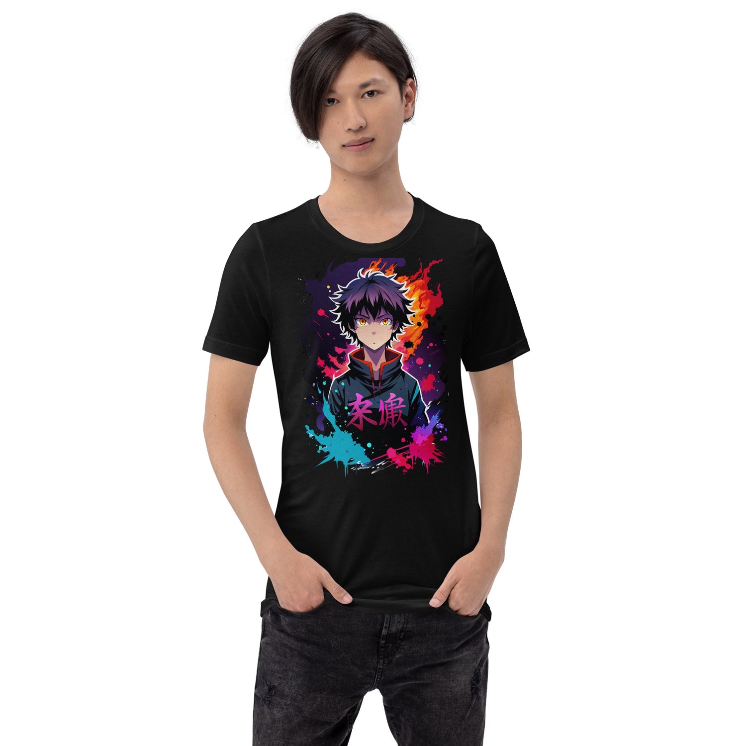 Herren Anime T-shirt